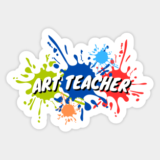 Art Teacher Sticker